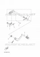 SCHAKEL STANG / PEDAAL voor Yamaha MT 125 ABS 2016