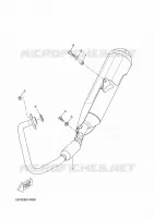 UITLAAT voor Yamaha MT 125 ABS 2016