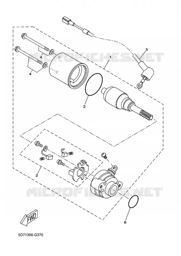 STARTMOTOR Yamaha MOTO 125 2016 MT ABS  MT125-A