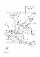 FRAME voor Yamaha MT 125 ABS 2017