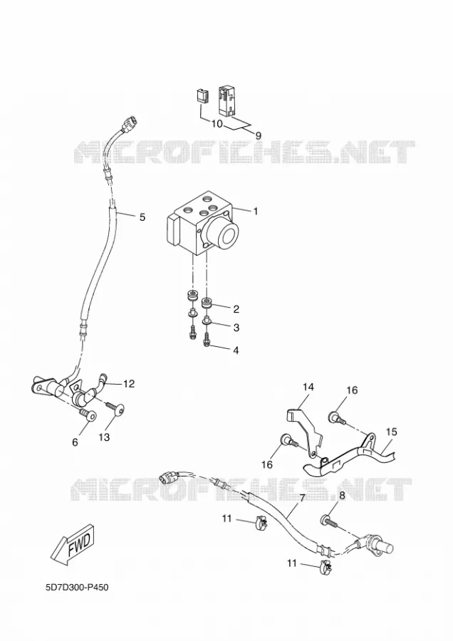 ELECTRISCH 3 Yamaha MOTO 125 2017 R125  YZF-R125A