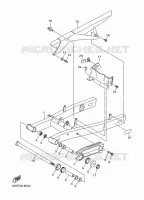 ACHTERBRUG voor Yamaha DIVERSION 600 F 2016