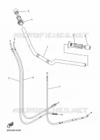 STUUR / KABEL voor Yamaha DIVERSION 600 F 2016