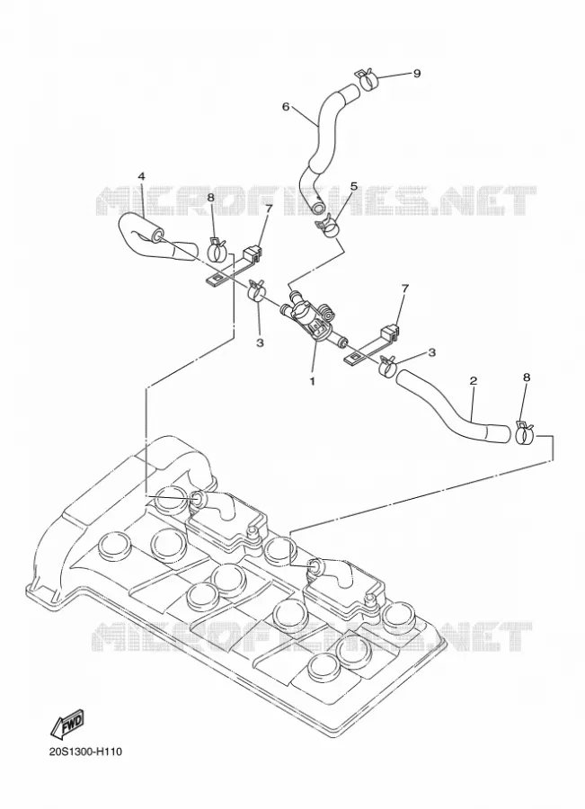 AIR INDUCTION SYSTEM AIS Yamaha MOTO 600 2016 XJ6  XJ6F