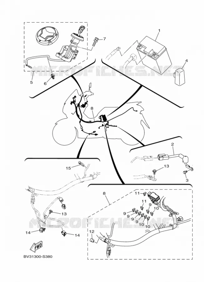 ELECTRISCH 1 Yamaha SCOOTER 125 2017 NMAX  GPD125-A