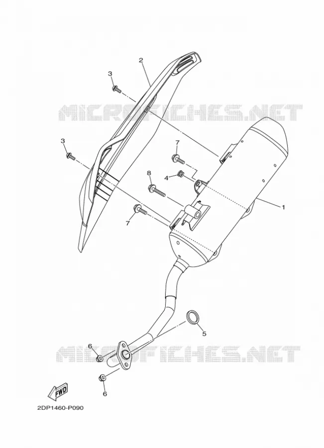 UITLAAT Yamaha SCOOTER 125 2017 NMAX  GPD125-A