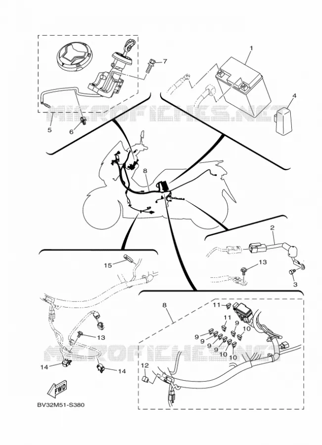 ELECTRISCH 1 Yamaha SCOOTER 125 2017 OCITO  GPD125-A
