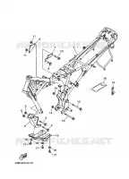 FRAME voor Yamaha YBR 125 G 2016