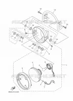 KOPLAMP voor Yamaha YBR 125 G 2016