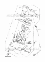 TELLERSET voor Yamaha YBR 125 G 2016
