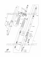 VOORVORK voor Yamaha YBR 125 G 2016