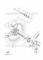VOORWIEL voor Yamaha YBR 125 G 2016