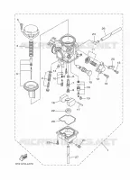 CARBURATEUR  voor Yamaha YBR 125 G 2016