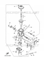 CARBURATEUR  voor Yamaha YFM250 2000
