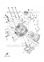 CILINDERKOP voor Yamaha YFM250 2000