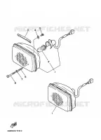 KOPLAMP voor Yamaha YFM250 2000