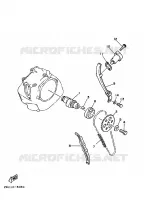 NOKKENAS / KETTING voor Yamaha YFM250 2000