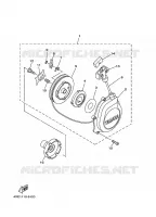 STARTMOTOR voor Yamaha YFM250 2000