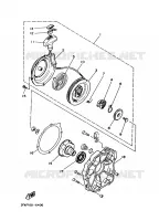 OPTIONELE ONDERDELEN   MOTOR voor Yamaha YFA1 2004