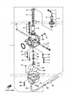 CARBURATEUR  voor Yamaha MOTO 4 - 250 1989