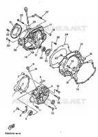 DEKSEL   MOTOR 1 voor Yamaha MOTO 4 - 250 1989