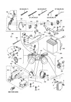 ELECTRISCH 1 voor Yamaha YFM350FWA 2008