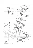 TELLERSET voor Yamaha YFM350FWA 2008