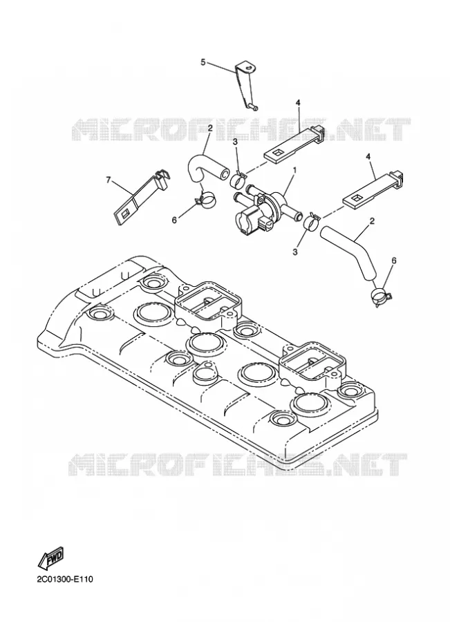 AIR INDUCTION SYSTEM AIS Yamaha MOTO 600 2010 R6  YZF-R6