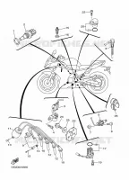 ELECTRISCH 1 voor Yamaha DIVERSION 600 F ABS 2016