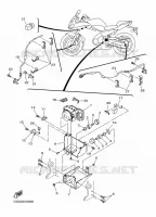 ELECTRISCH 3 voor Yamaha DIVERSION 600 F ABS 2016