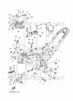 FRAME voor Yamaha MT-07 2016