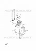 OLIEPOMP voor Yamaha MT-07 2016
