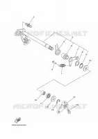 SCHAKEL STANG / PEDAAL voor Yamaha MT-07 2016