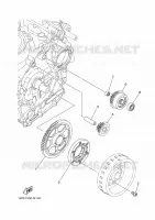 STARTMOTOR voor Yamaha MT-07 2016