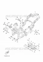 FRAME voor Yamaha YP125R 2012
