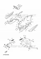 STANDAARD / VOETSTEUN voor Yamaha YP125R 2012