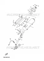 UITLAAT voor Yamaha YP125R 2012