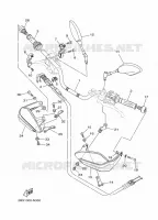 STUUR / KABEL voor Yamaha XT1200Z 2015