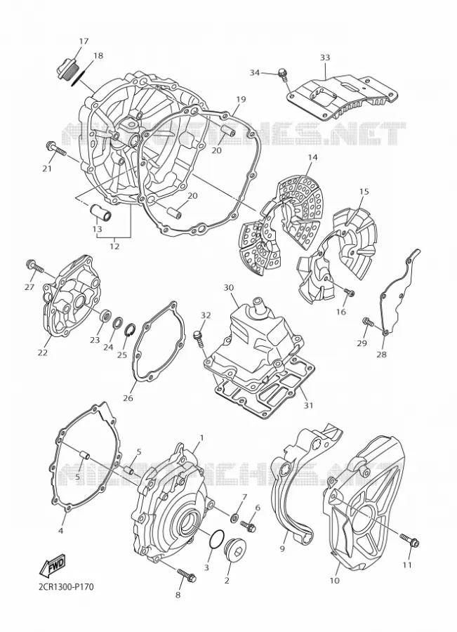 DEKSEL - MOTOR 1 Yamaha MOTO 1000 2016 R1  YZF-R1