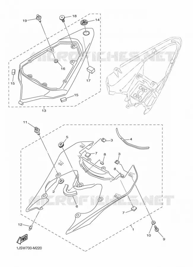 ZIJKUIPDEEL Yamaha MOTO 600 2016 R6  YZF-R6