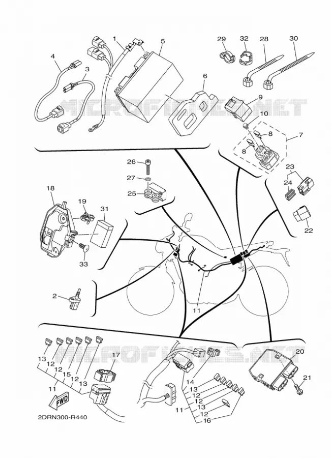 ELECTRISCH 1 Yamaha MOTO 900 2016 MT  MT09A