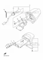 ACHTERLICHT voor Yamaha XJ6 N ABS 2016