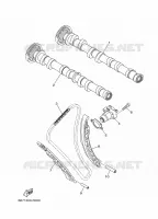 NOKKENAS / KETTING voor Yamaha MT-10 2016