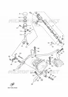 REMPOMP ACHTER voor Yamaha MT-10 2016