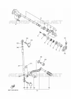 SCHAKEL STANG / PEDAAL voor Yamaha MT-10 2016