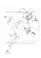 WATERPOMP / SLANGEN voor Yamaha MT-10 2016
