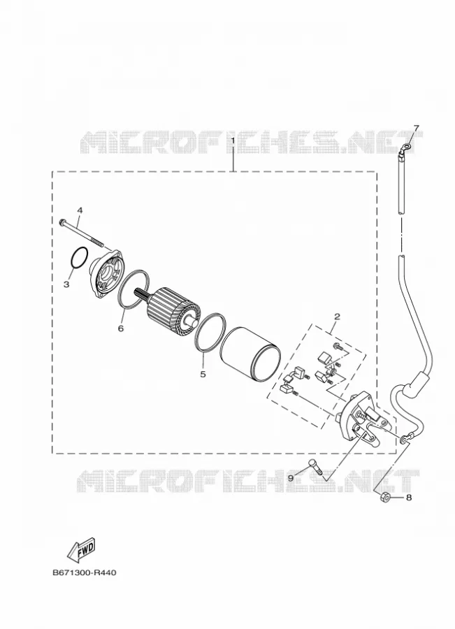 STARTMOTOR Yamaha MOTO 1000 2016 MT  MTN1000