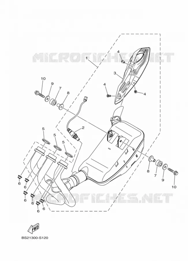 UITLAAT Yamaha MOTO 900 2017 MT  MTN850-A