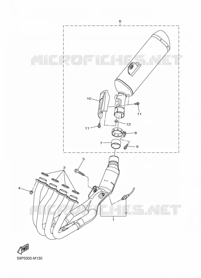 UITLAAT Yamaha MOTO 800 2014 FAZER ABS  FZ8-SA