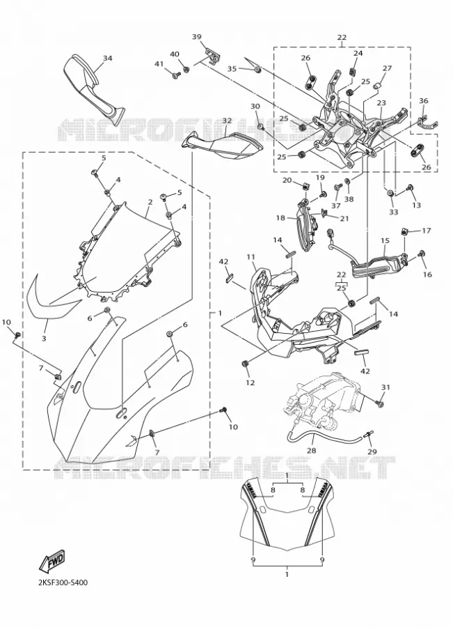 KAP 1 Yamaha MOTO 1000 2017 R1M  YZF-R1M